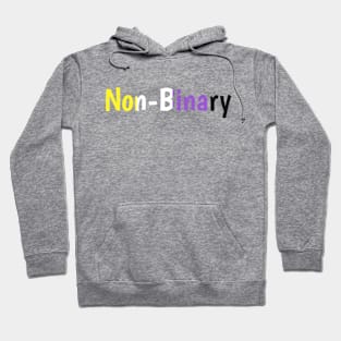 Non-Binary Enby T-Shirt - Colorful Pride Wear, Expressive Unisex Tee, Ideal Gift for Celebrating Identity Hoodie